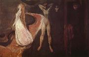 Edvard Munch Lady painting